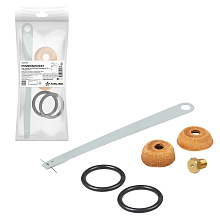 Ремкомплект для лампы паяльной бензин.,1,5л, 6пр.(форсунка,игла,прокладки,манжеты)