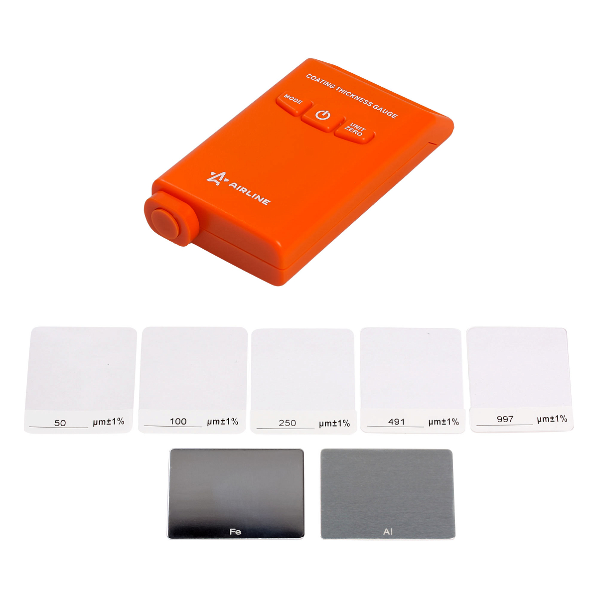 Толщиномер лакокрасочного покрытия, черные/цветные металлы