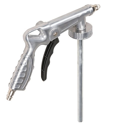 Пистолет для антигравийных и антикоррозийных составов PRO с гибким и прямым соплами