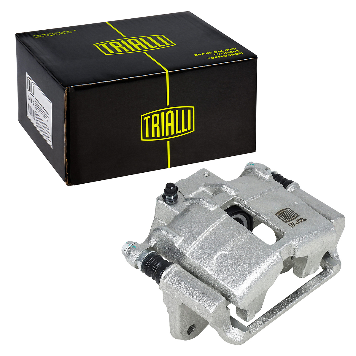 Суппорт тормозной для автомобилей ГАЗ 3302 правый/3110 левый передний d=57мм (в сборе со скобой)