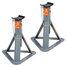 Стойка опорная 2т 265-365мм, пальцевый механизм, 2 шт.