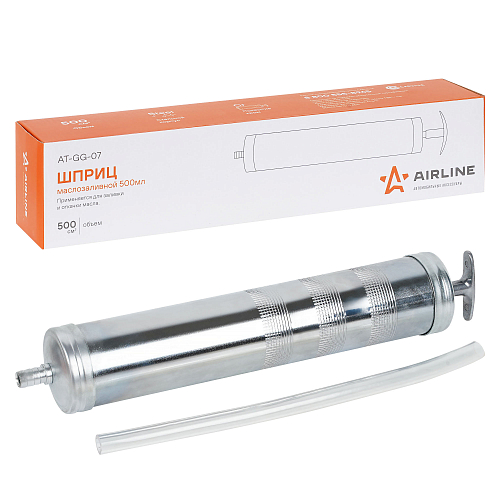 Шприц маслозаливной 500мл, металлический