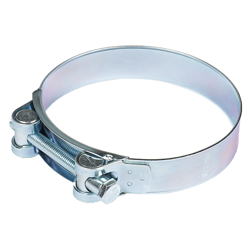 Хомут силовой 104-112/24мм, шарнирный, W1(оцинк.)