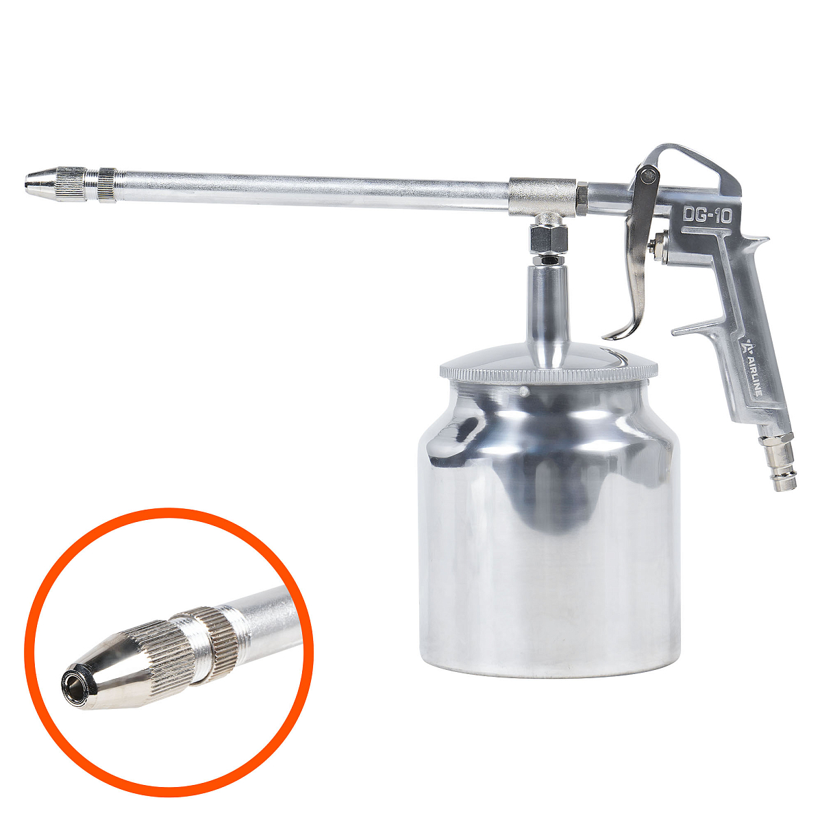 Пистолет моечный/мовильный ПМ5 металл. PRO бачок байонет 850мл