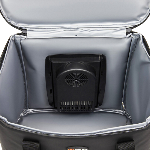 Сумка-холодильник термоэлектр. "Black Edition" 65 л, охлажд/нагрев 12В, 55/68Вт 42*38*41см, черная