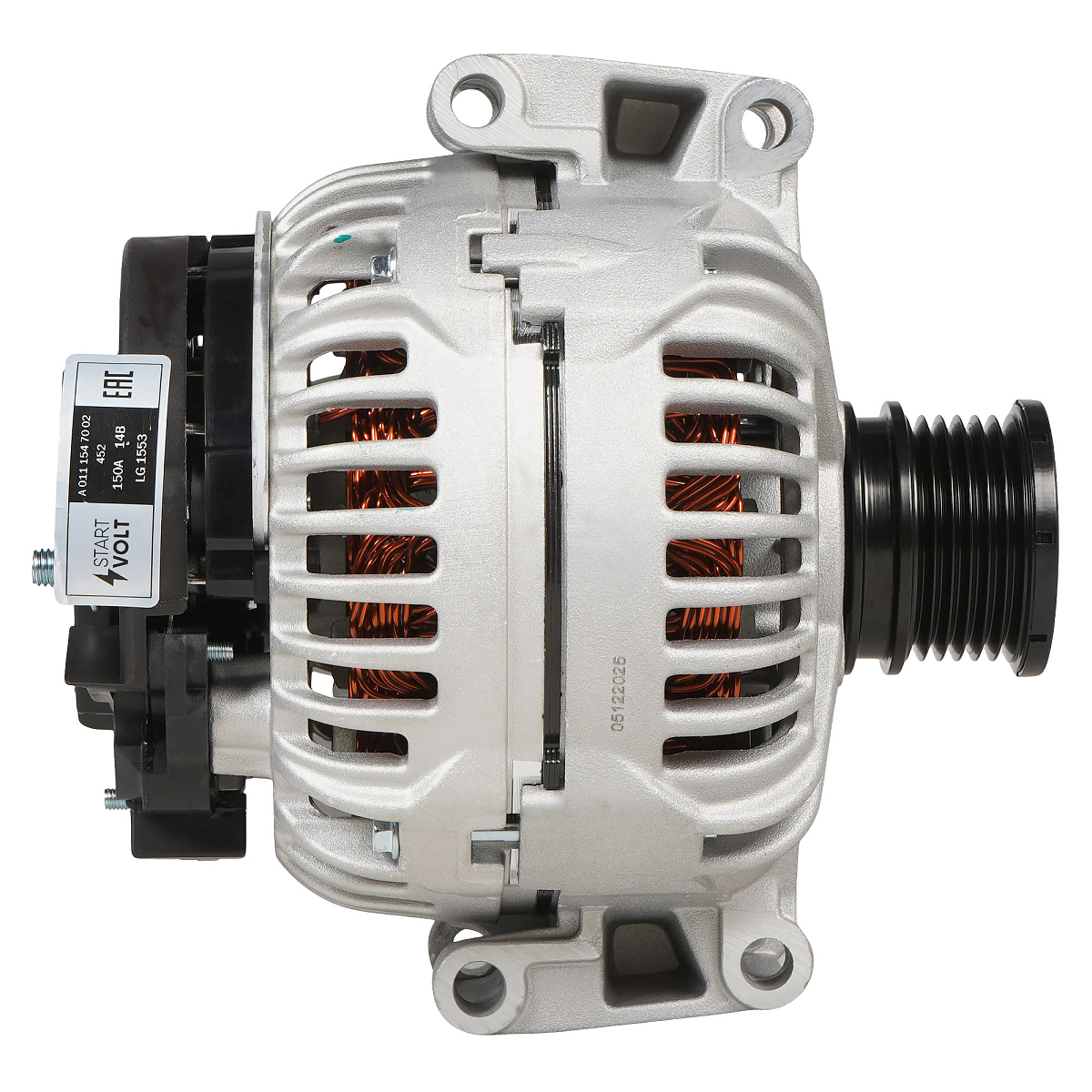 Генератор для автомобилей Mercedes-Benz Sprinter W903 (00-)/Vito W638 (99-) 2.1CDI 150A