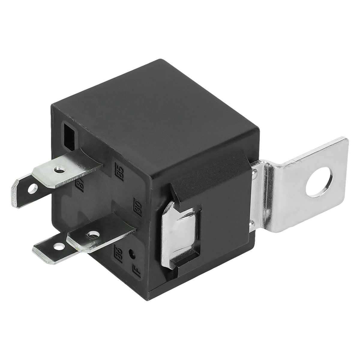 Реле защиты стартера 12V 40A 4 контакта (с кронштейном, с резистором)