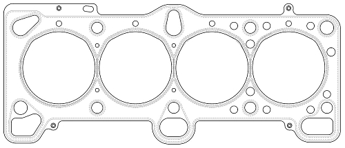 Прокладка ГБЦ для а/м Hyundai Getz (05-)/Kia Rio (05-) 1.4i [G4EE;G4ED]