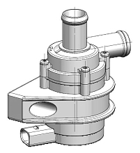 Насос водяной (электр.) для а/м VW Transporter T5 (03-)/Amarok (11-) 1.9TDI/2.0TDI/2.5TDI