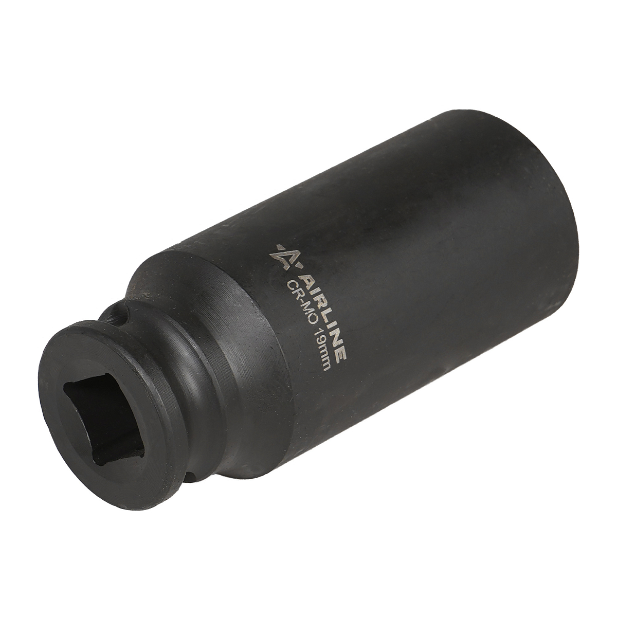 Головка ударная торцевая 3/8"DR шестигранная глубокая 19мм, L=65мм