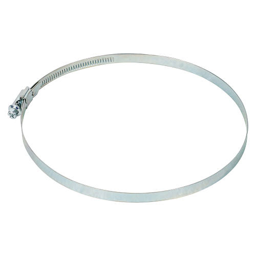 Хомут 140-160/9мм, червячный, усиленный, W1(оцинк), 1 шт.