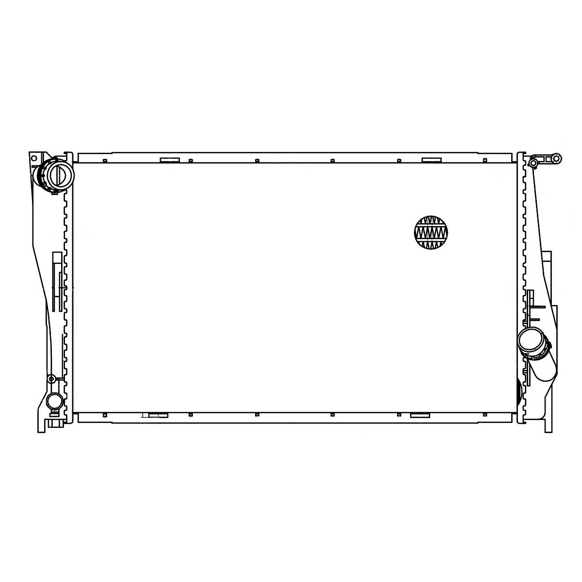 Радиатор охлаждения для автомобилей BMW 3 (E90/E91) (06-) D
