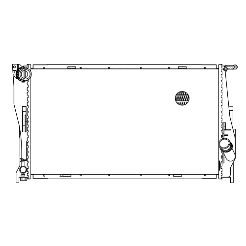 Радиатор охлаждения для автомобилей BMW 3 (E90/E91) (06-) D
