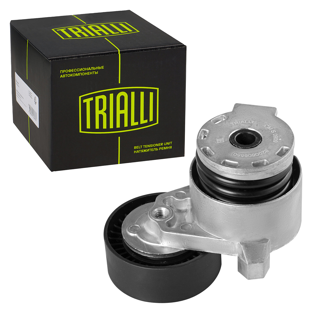 Ролик приводного ремня для автомобилей Лада Largus (12-)/Renault Logan (04-) 1.4i/1.6i с ГУР и кондиционером или с кондиционером без ГУР (с натяжным механизмом)