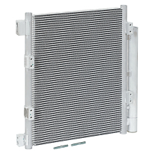 Радиатор кондиционера для автомобилей КАМАЗ Компас 9 (43089)/Компас 12 (43082)/JAC N75/N80/N90/N120