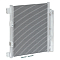 Радиатор кондиционера для автомобилей КАМАЗ Компас 9 (43089)/Компас 12 (43082)/JAC N75/N80/N90/N120