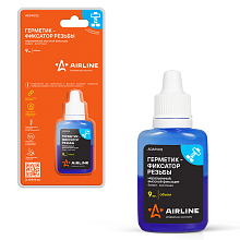 Герметик-фиксатор резьбы, неразъемный, высокой фиксации, 9 мл., одност.блистер