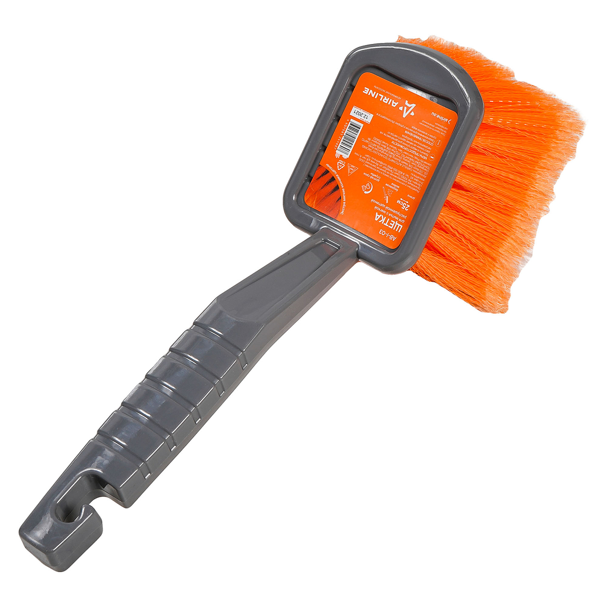 Щетка для мытья с мягкой распушенной щетиной (25 см)