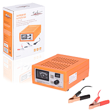 Зарядное устройство 0-12А 12В импульсное, амперметр, (3 режима 14,8/16/19В)