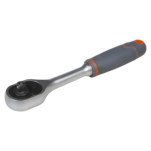 Рукоятка трещоточная 1/4" DR 45T 155мм