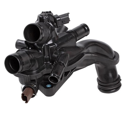 Термостат для автомобилей Peugeot 308 (11-)/Citroen C4 (10-) 1.6i AT («быстросъём», датчик температуры справа) (105°C)