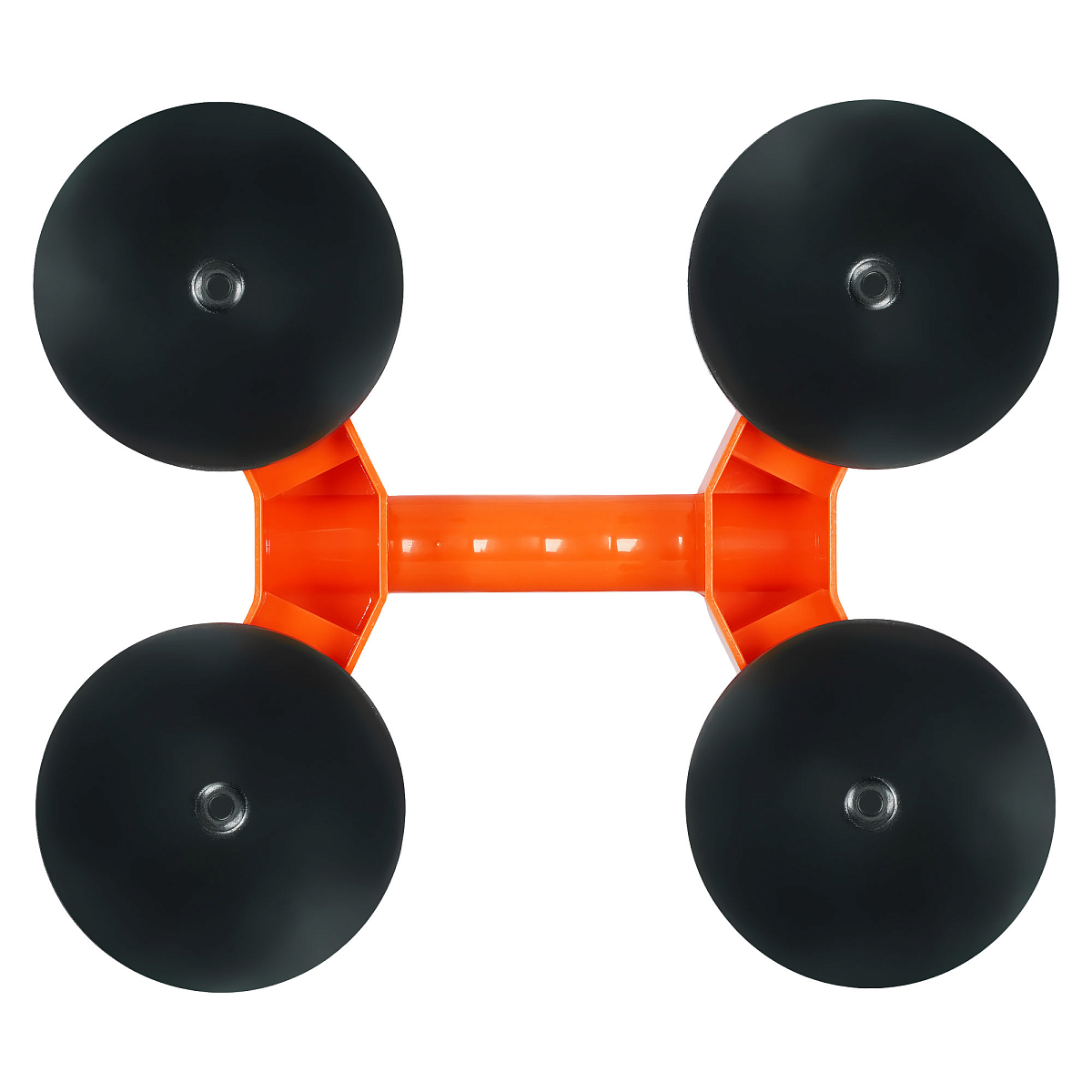 Стеклодомкрат вакуумный с четырьмя присосками, г/п 120кг. пластик