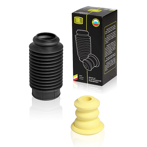 Ремонтный комплект амортизатора (кожух + отбойник) d18/h66