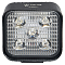 Фара светодиодная мини квадратная, 5LED, дальний свет, 15Вт, 83х83х36мм, 12/24В, PLUS