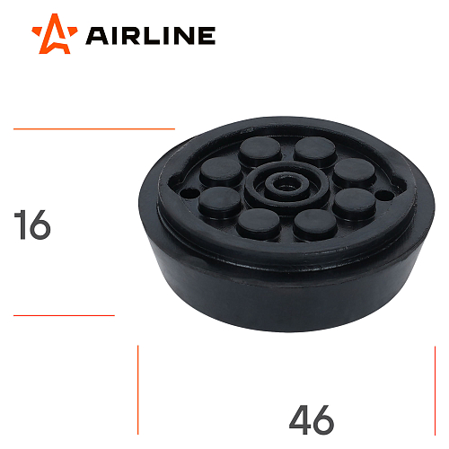 Накладка на домкрат подкатной D46мм, H16мм (AJS09)