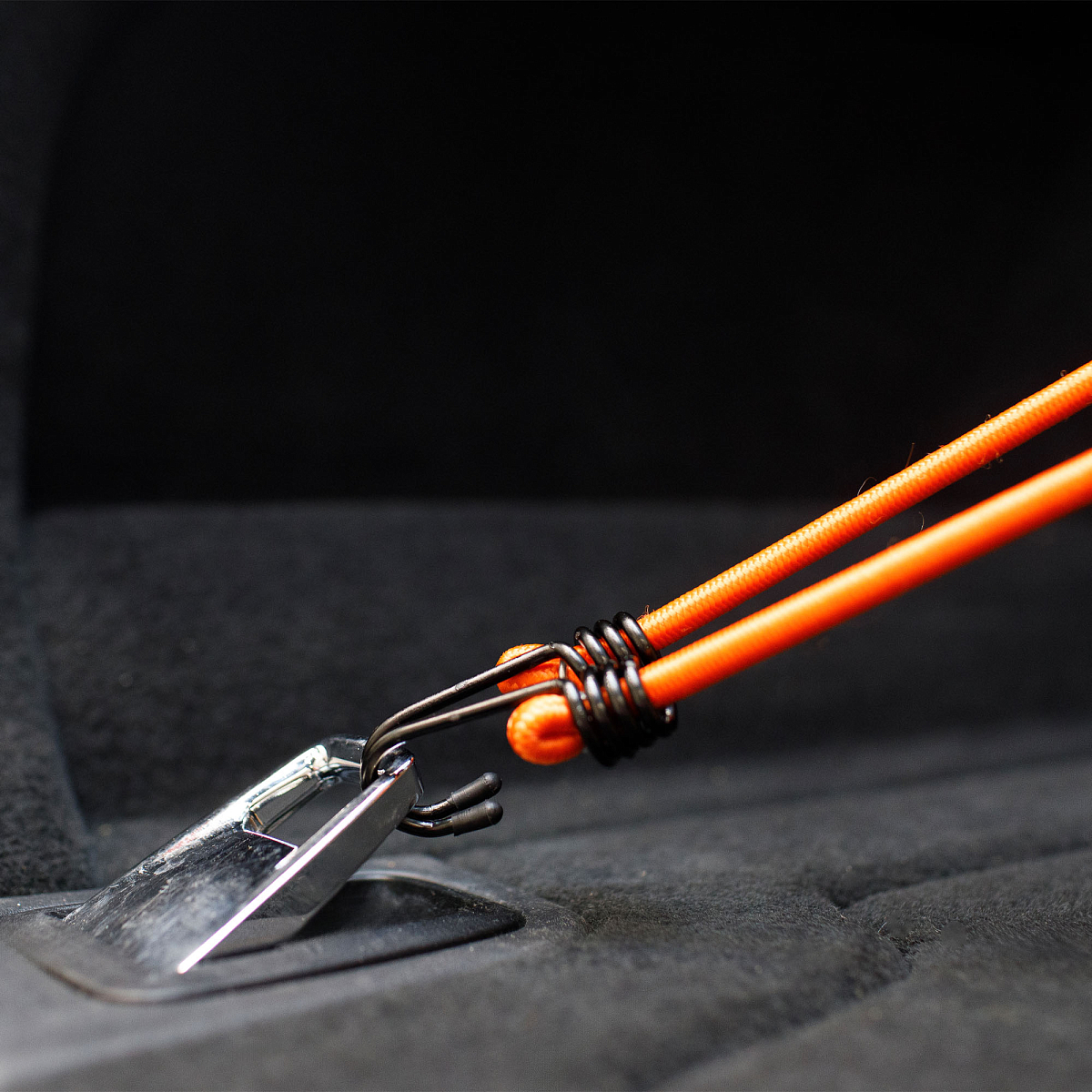 Резинки-стяжки набор 2 шт. 80 см, D-8 мм (металлические крючки)