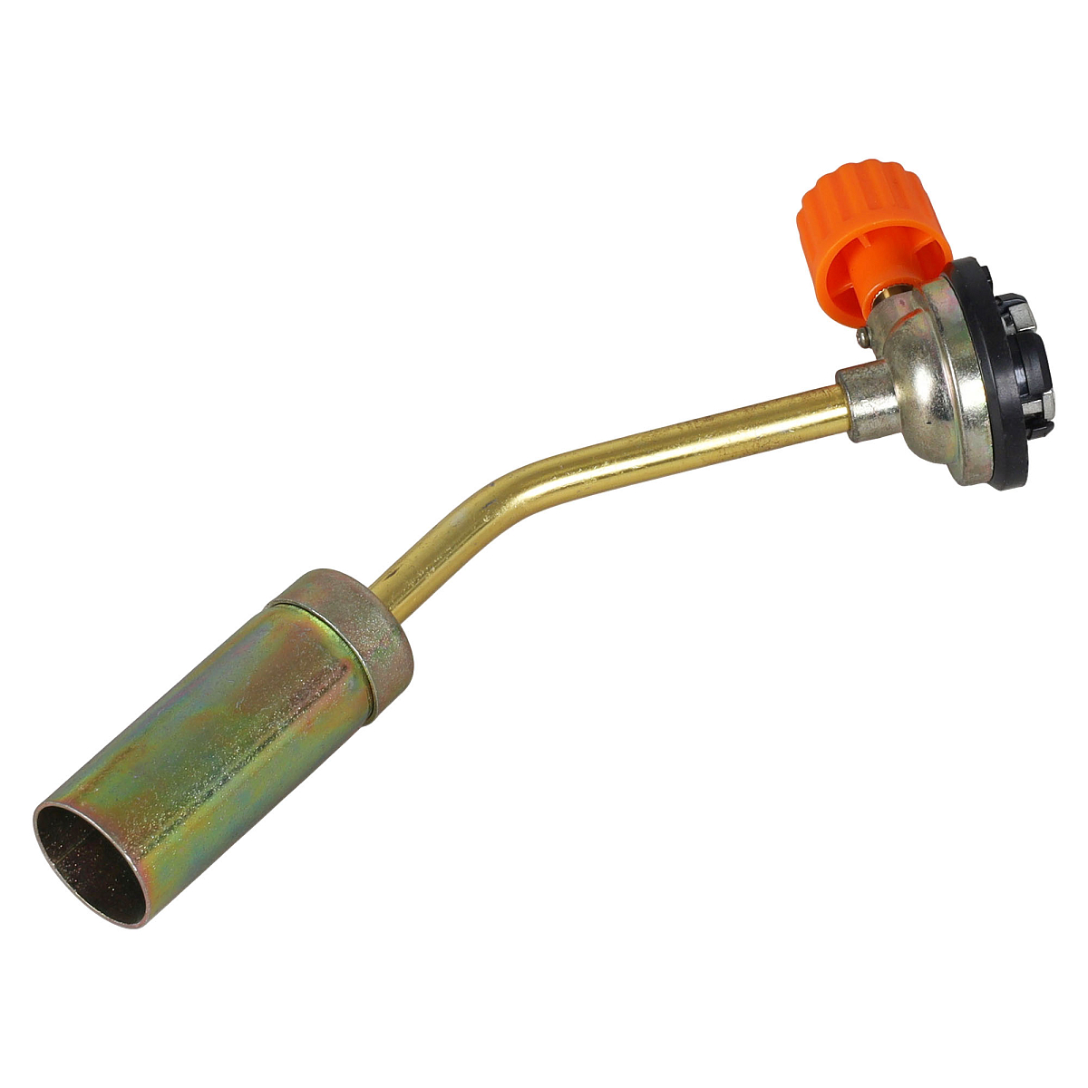 Горелка газовая на цанговый баллон, ручной поджиг, 20*6,8*4 см