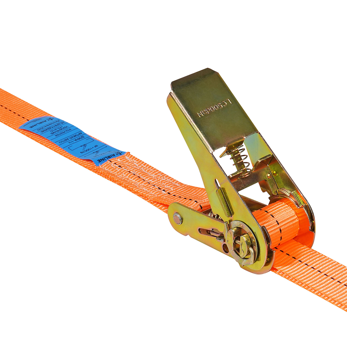 Ремень крепления груза с храповиком, кольцевой 1 т, 8 м