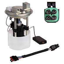 Модуль топливного насоса для автомобилей Лада 2110-2112 (с электронной панелью)