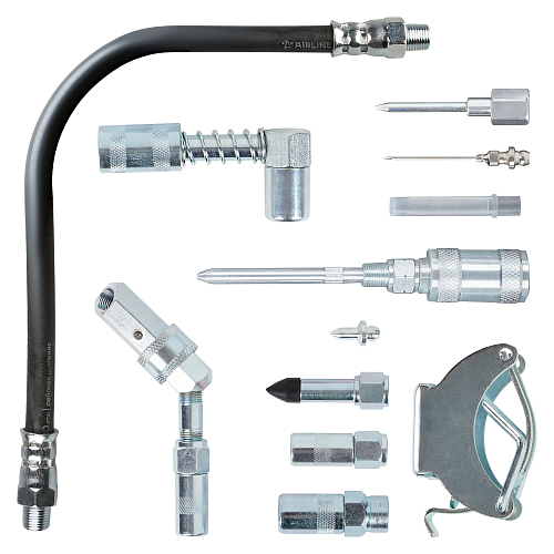 Набор адаптеров-переходников для плунжерных шприцов 11пр., пласт. кейс