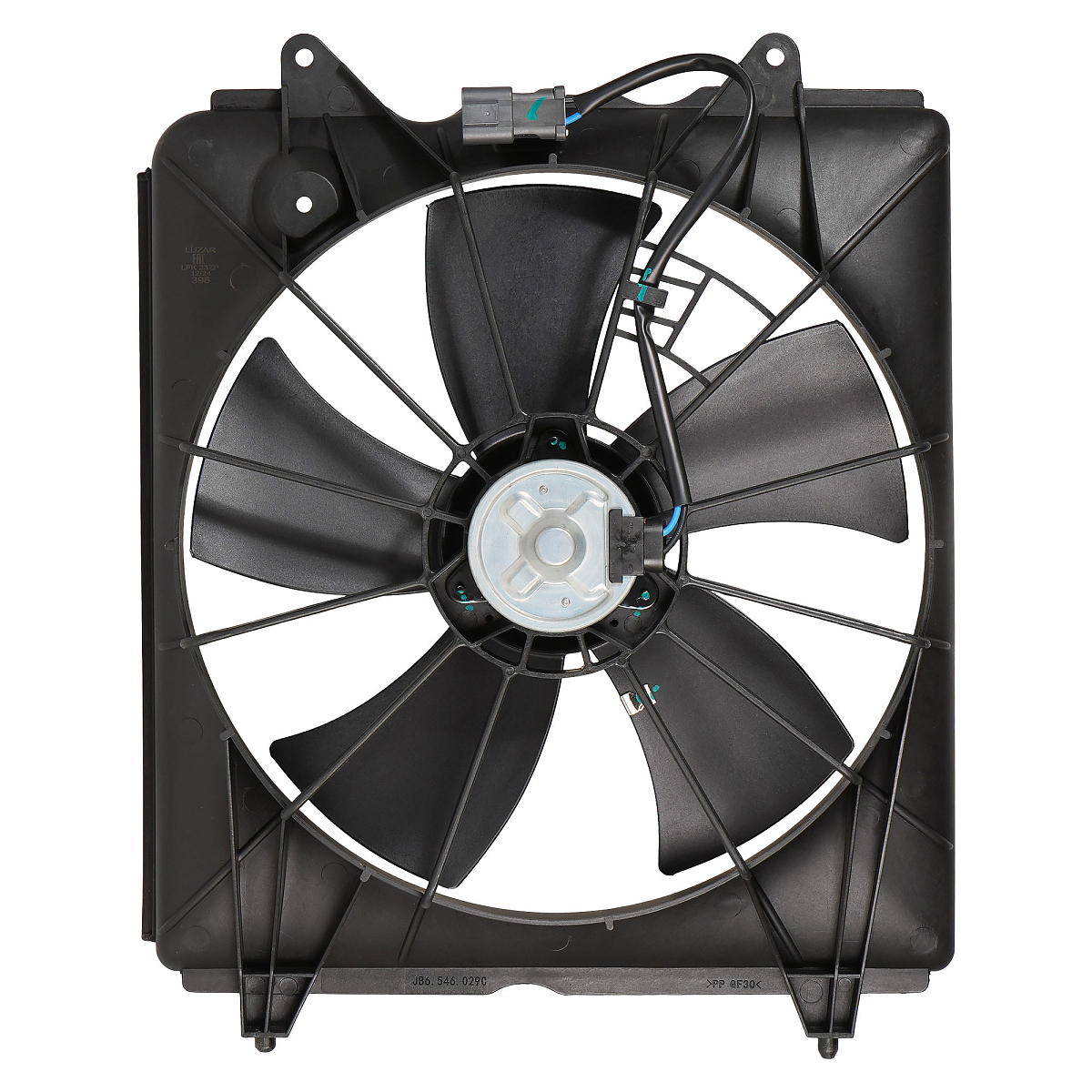 Электровентилятор охлаждения для автомобиля Honda CR-V III (06-) 2.0i/2.4i (с кожухом)