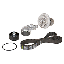 Ремкомплект ГРМ для автомобилей Chevrolet Cruze (09-) 1.6i/1.8i (помпа/ремень/2 ролика)