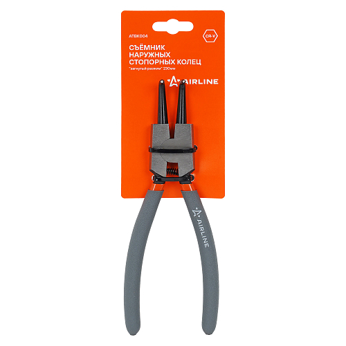 Съёмник наружных стопорных колец "загнутый разжим" 230мм