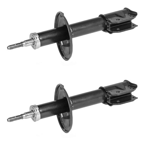 Комплект амортизаторов для автомобилей Renault Logan (04-) (стойка) передние левый / правый масляные 2 шт.