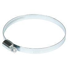 Хомут червячный 70-90/9 мм, стандарт, W1 (оцинк)