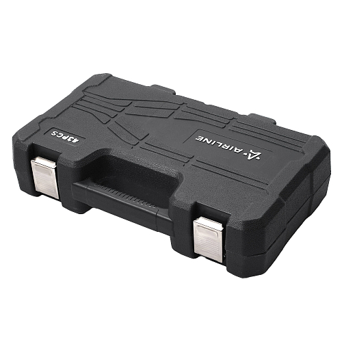 Набор головок и принадлежностей 43пр. (головки 1/4") пласт.кейс