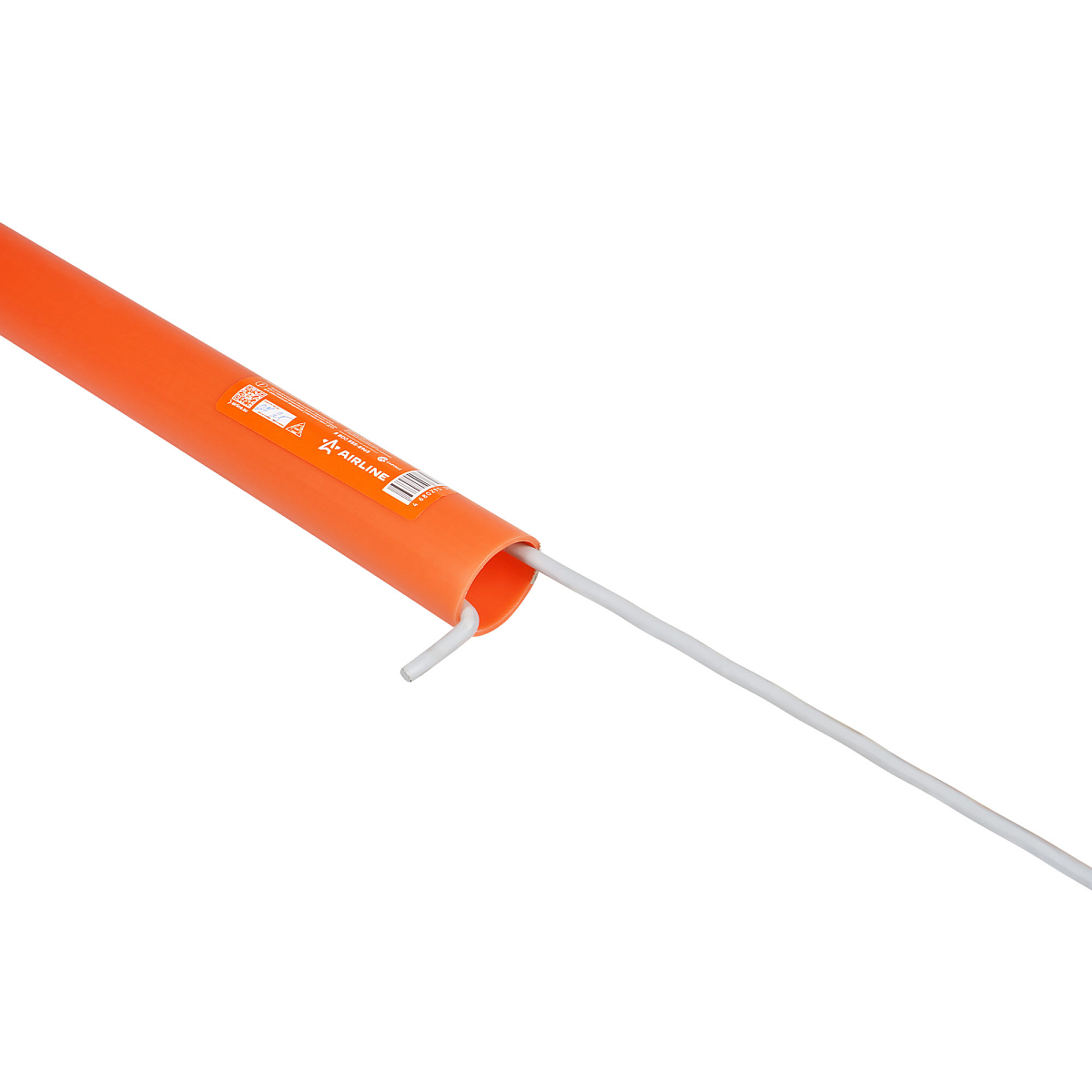 Веха дорожная, сигнальная 1200мм, 2 световозвр.полосы с установочным стержнем, оранжевая