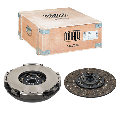 Комплект сцепления для автомобилей MAN TGX I/TGS I (07-) (КПП ZF Ecosplit 3) c муфтой