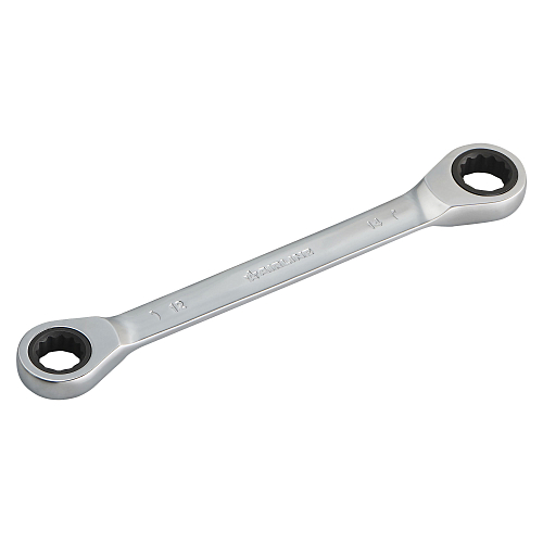 Ключ накидной трещоточный 12х14мм PRO, пласт.подвес